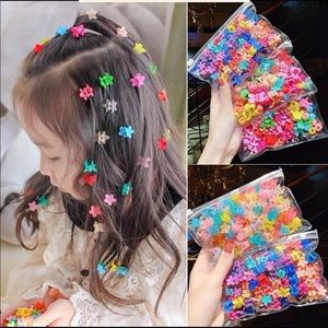 Hair claw (heart, star, flower and Mickey shape)